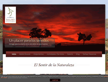 Tablet Screenshot of hotelruralcaceres.com